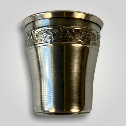 6 Gobelets à liqueur argent massif art nouveau 1900