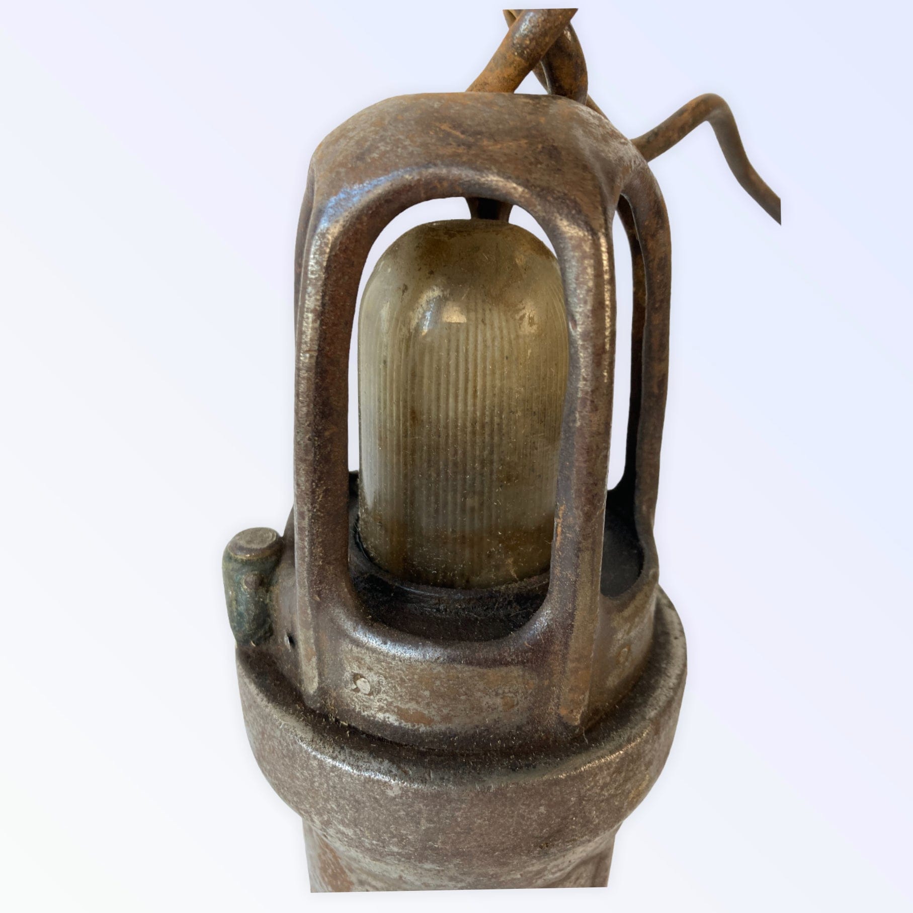 Ancienne lampe de mineur Arras