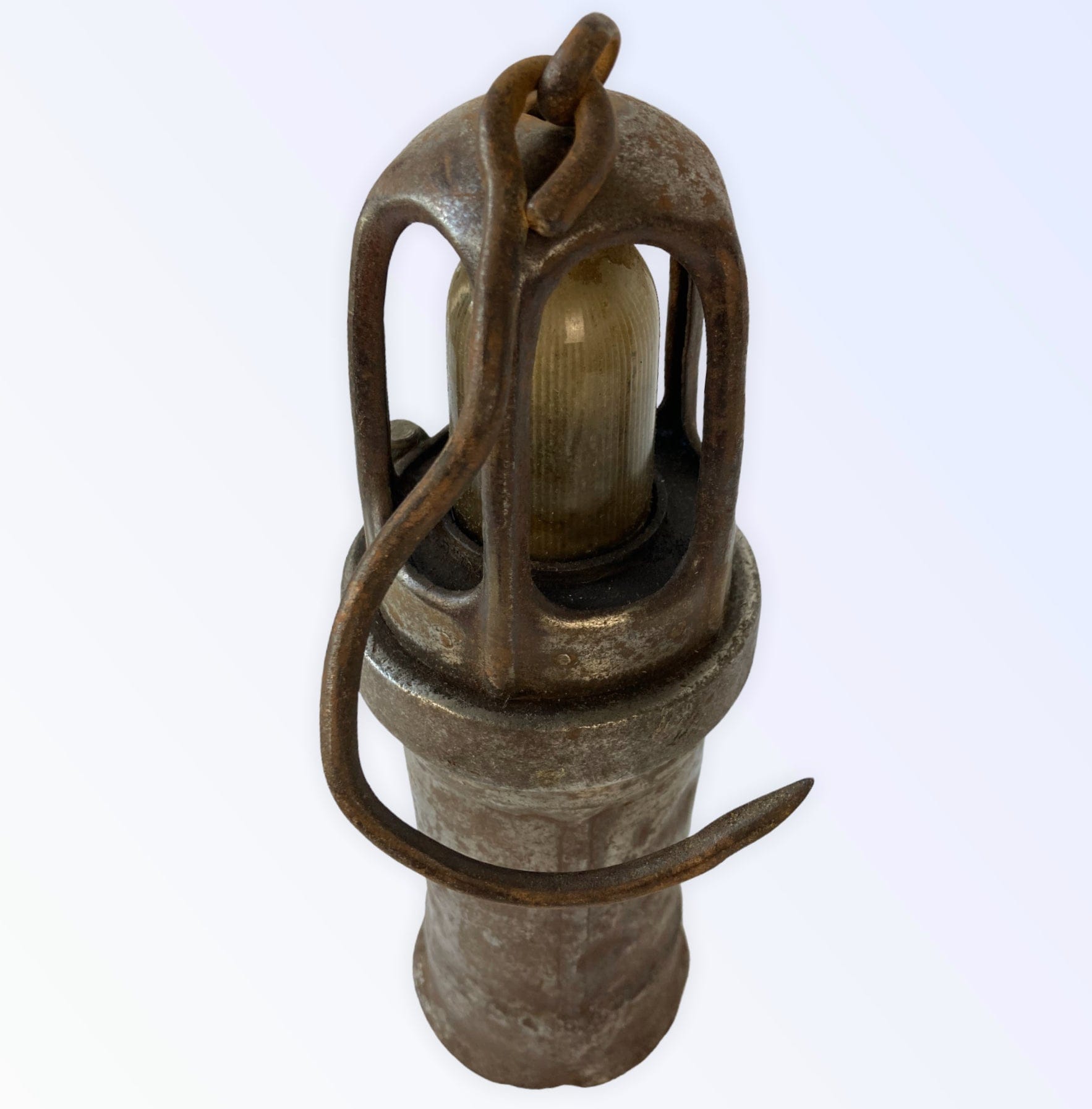 Ancienne lampe de mineur Arras