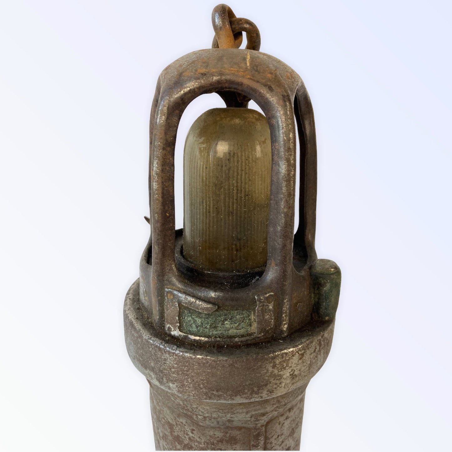 Ancienne lampe de mineur Arras
