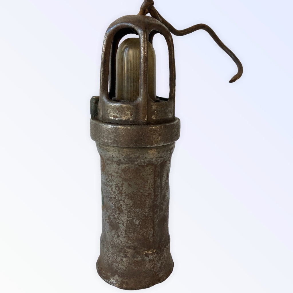 Ancienne lampe de mineur Arras