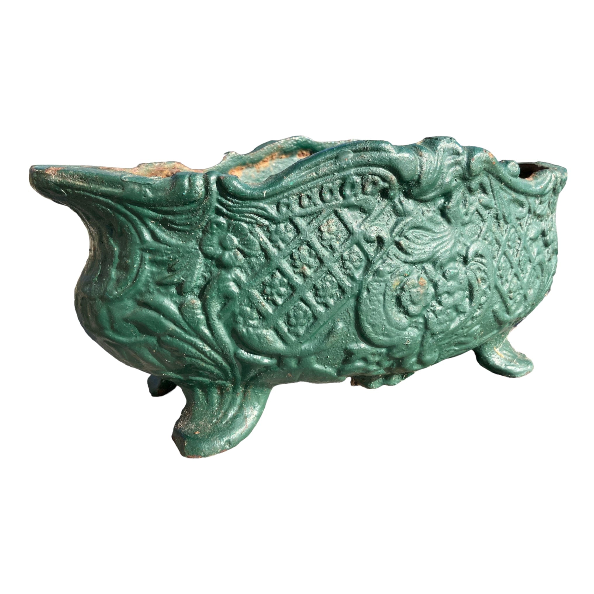 Paire de jardinière en fonte