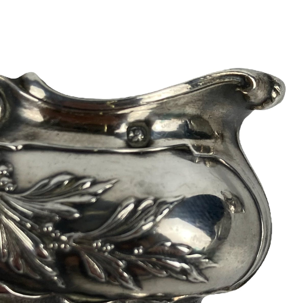 Paire de salerons argent massif fin XIXe.