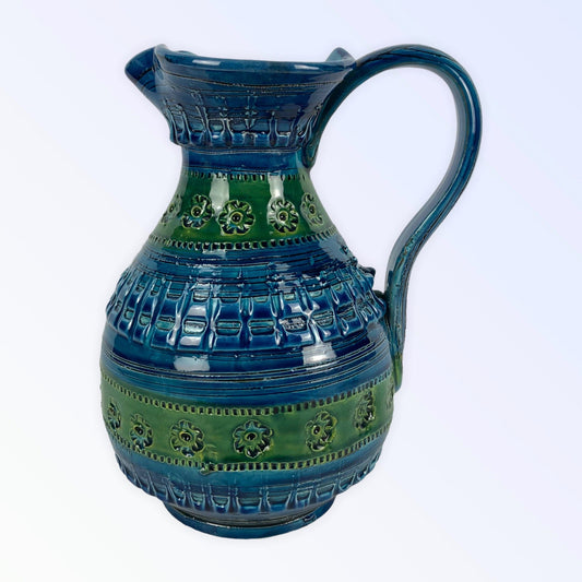 Bitossi Aldo Londi ceramic old vintage pitcher