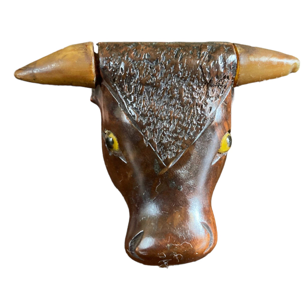 pipe bruyère tête de taureau