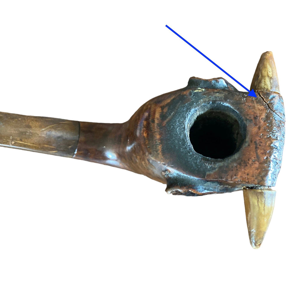 pipe bruyère tête de taureau