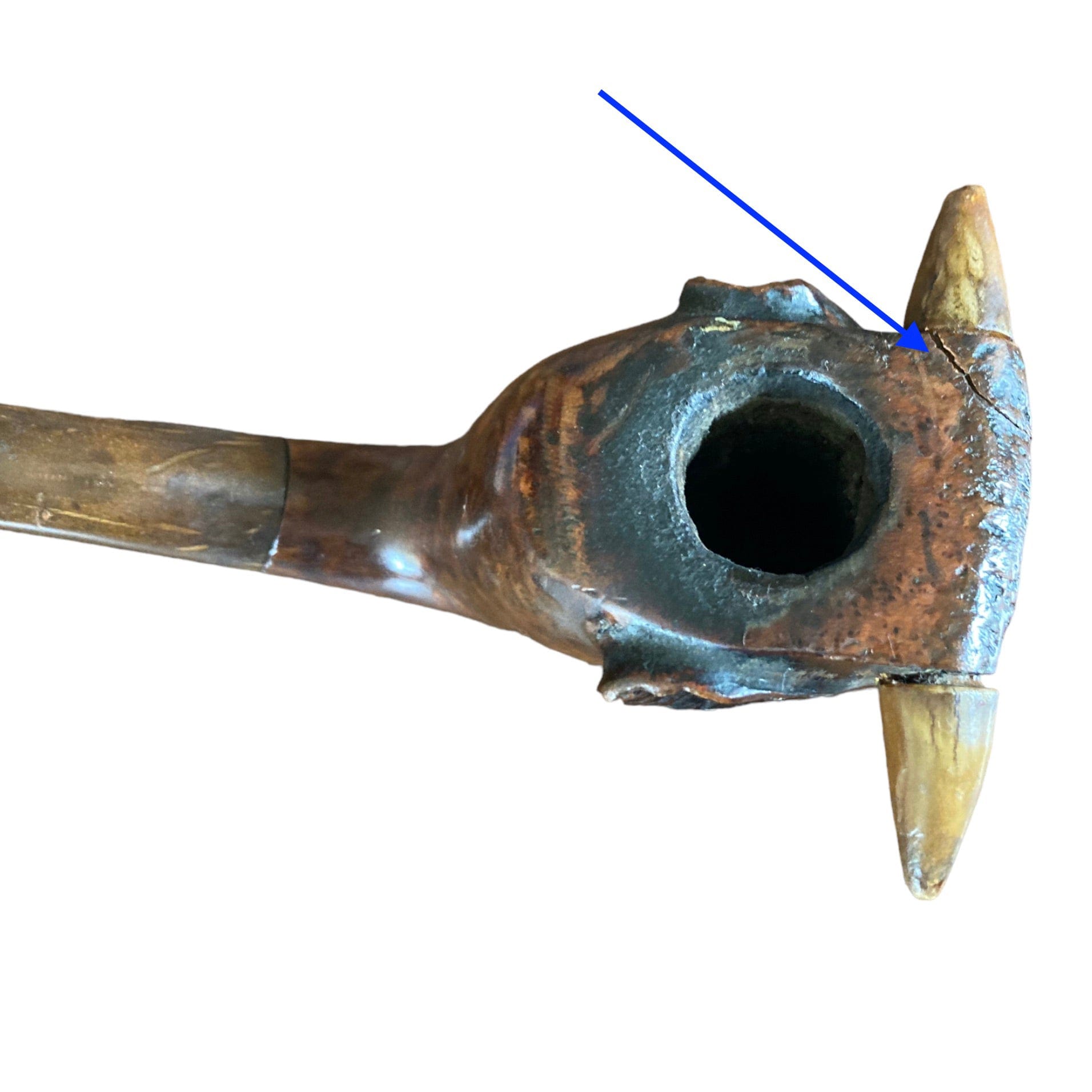 pipe bruyère tête de taureau