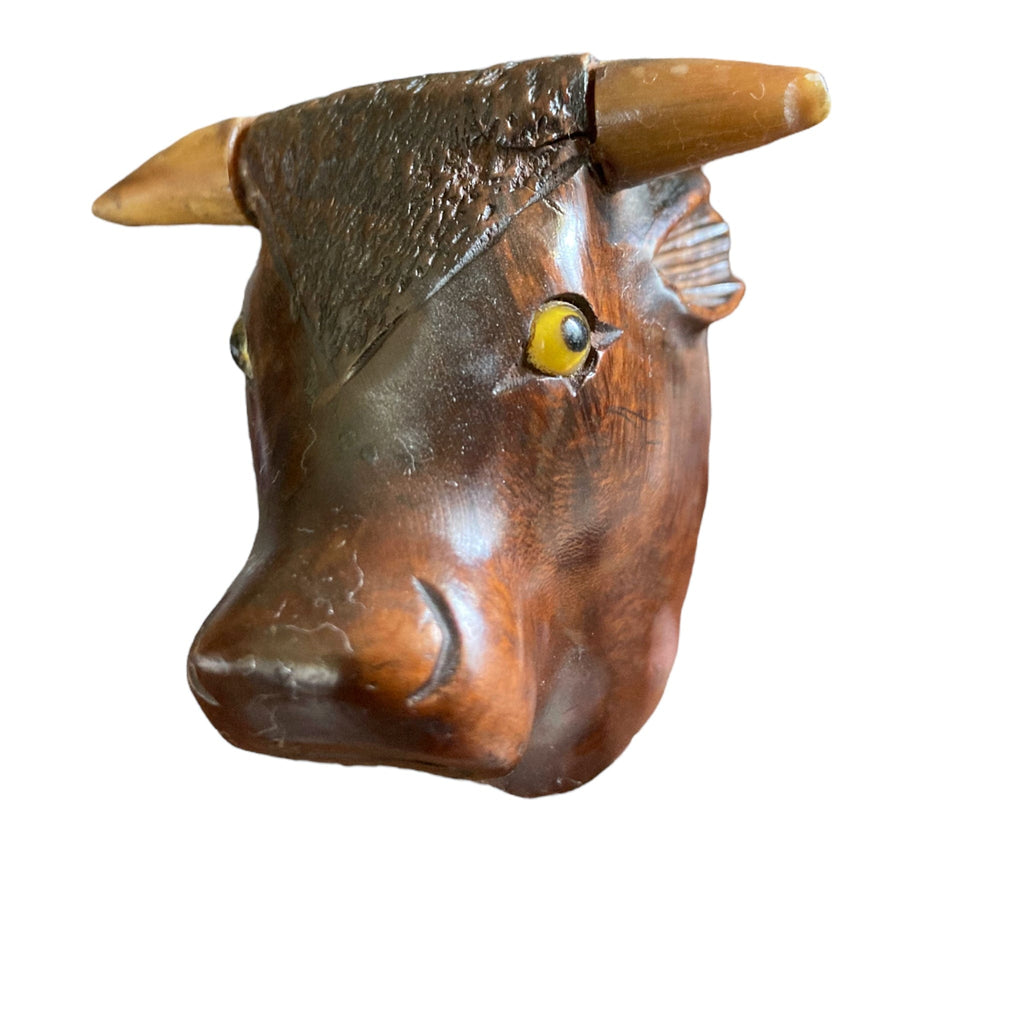 pipe bruyère tête de taureau