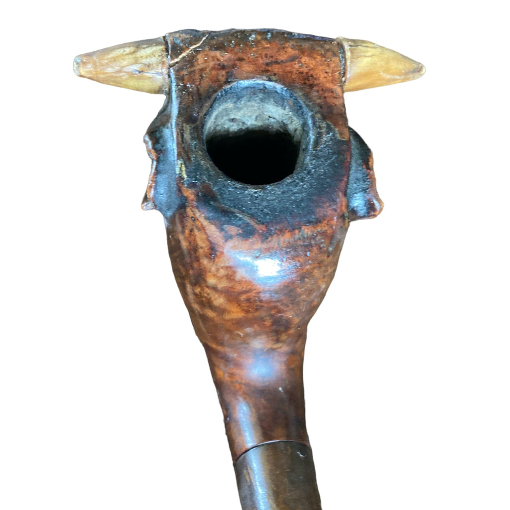 pipe bruyère tête de taureau