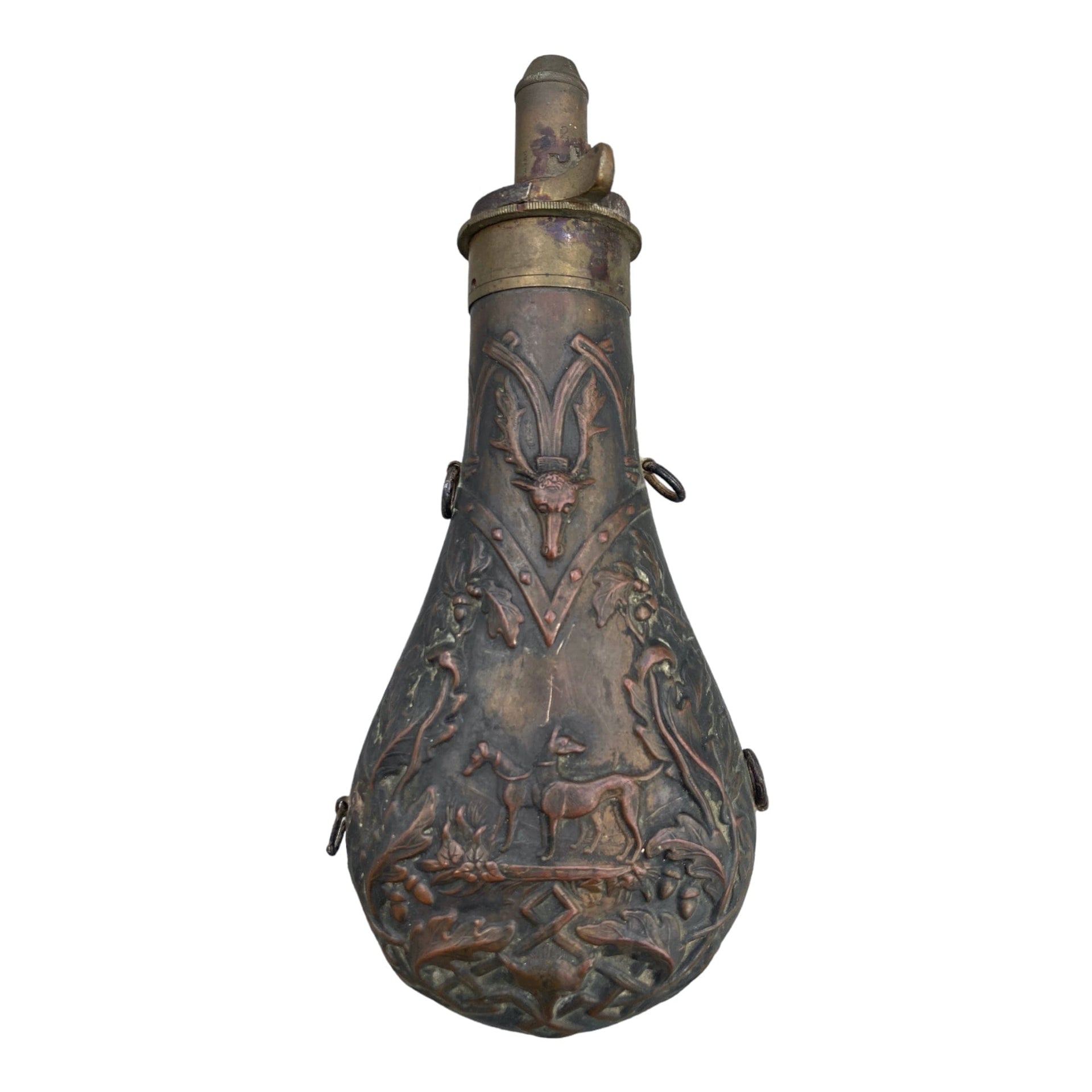 ANCIENNE POIRE A Poudre En Bronze Afrique Du Nord EUR 20,00 - FR ANCIENNE POIRE A Poudre En Bronze Afrique Du Nord EUR 20,00 - FR