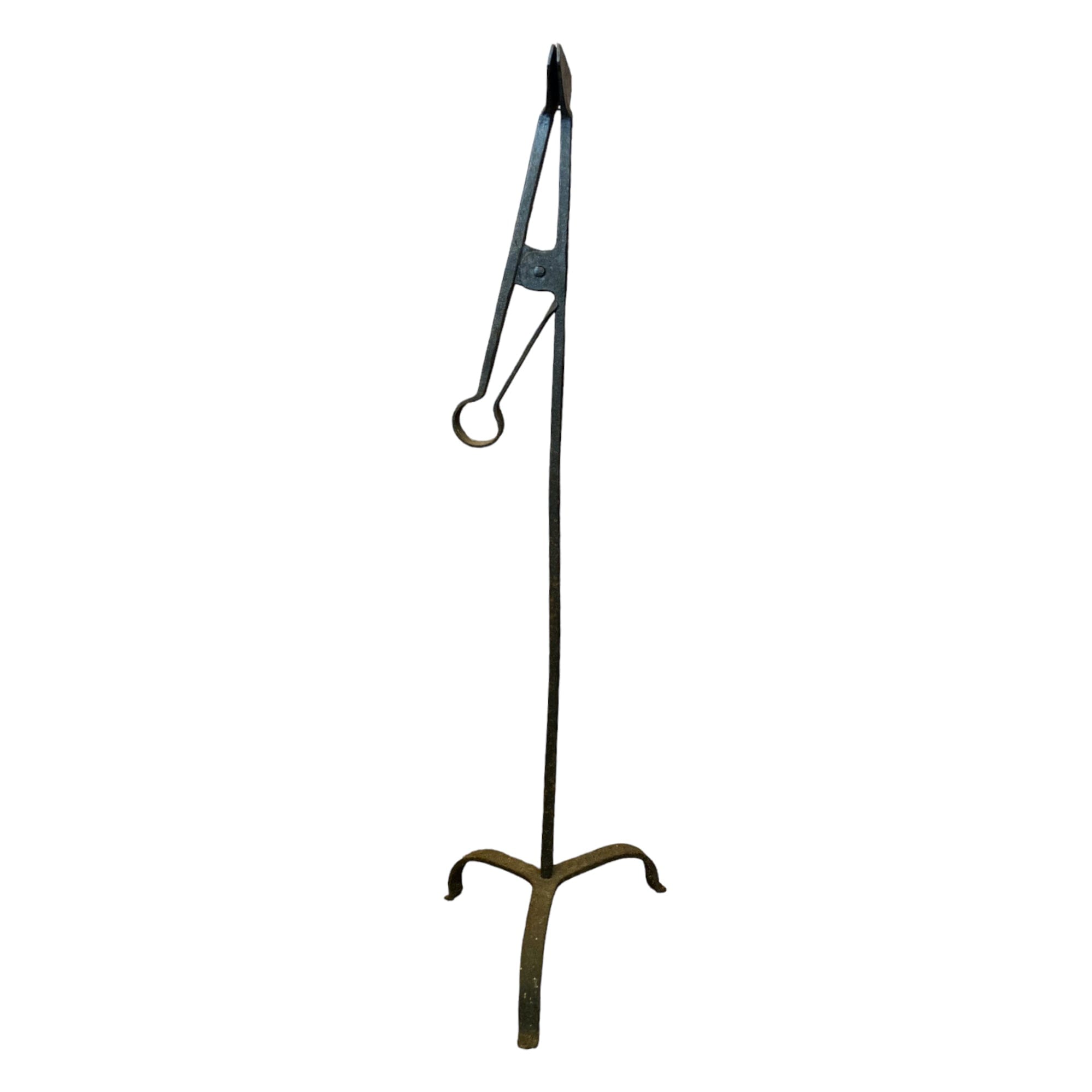 ancien porte-éclats fer forgé 