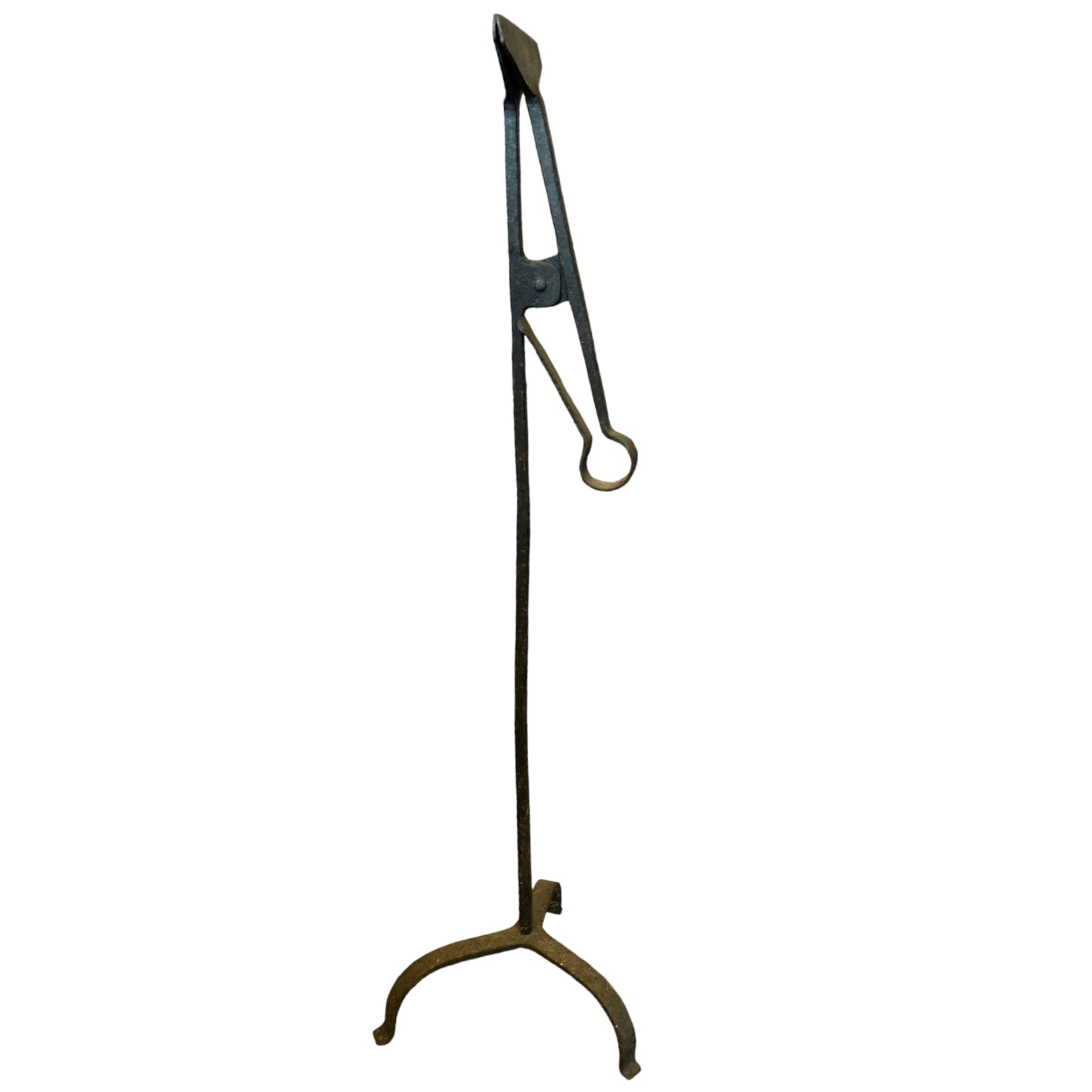 ancien porte-éclats fer forgé 