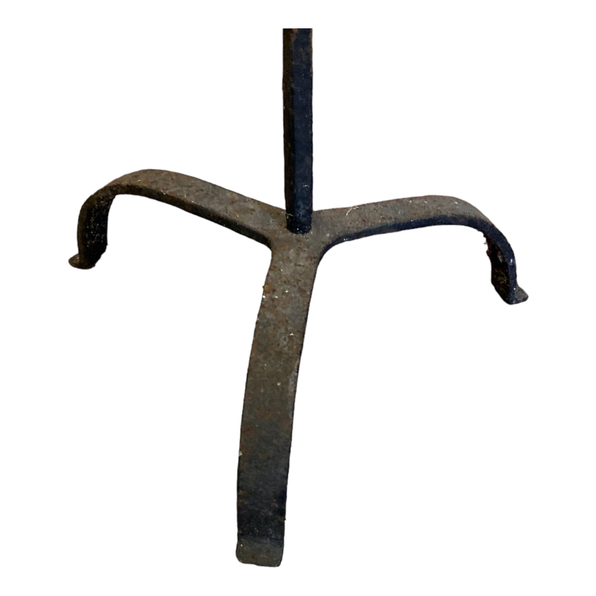 ancien porte-éclats fer forgé 