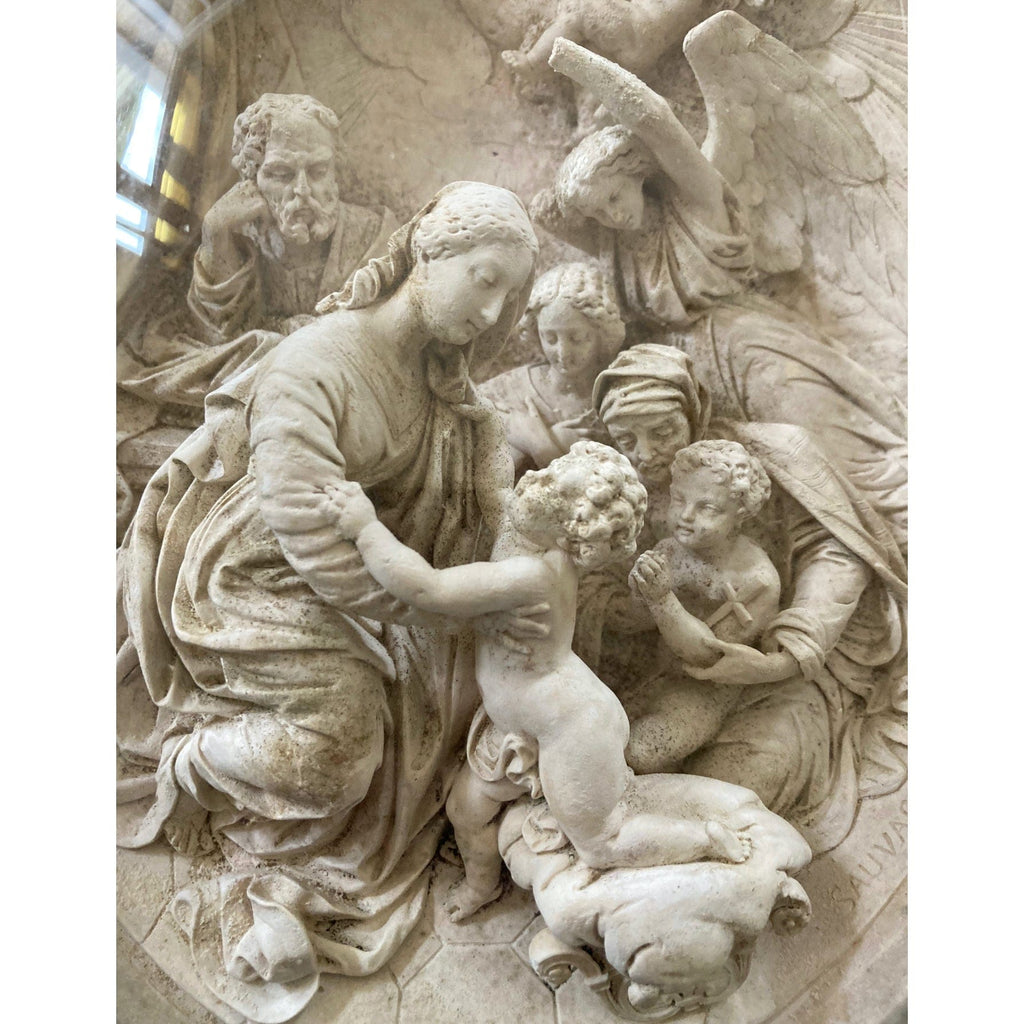 reliquaire L' Adoration Mattei Sauvageau XIXe