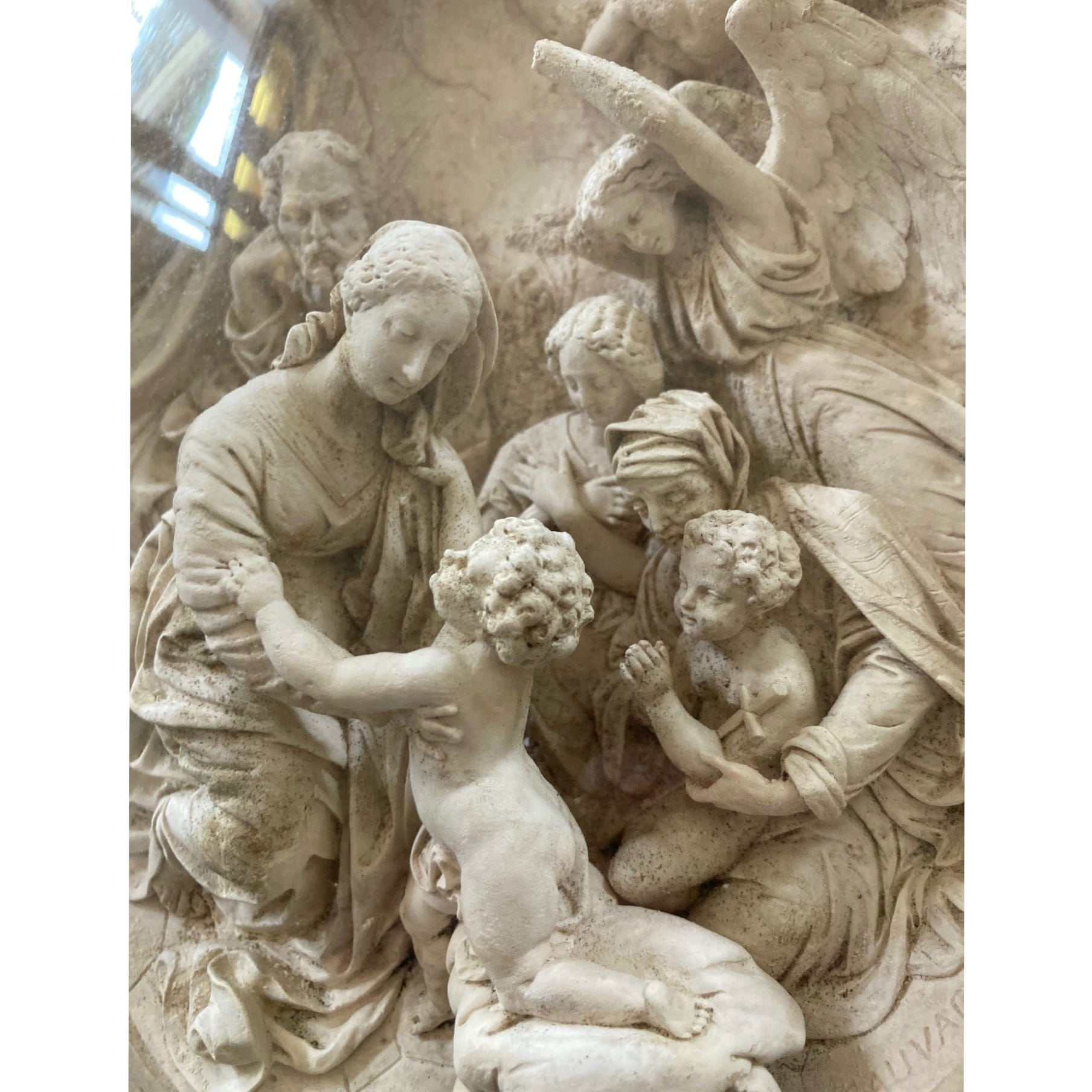 reliquaire L' Adoration Mattei Sauvageau XIXe