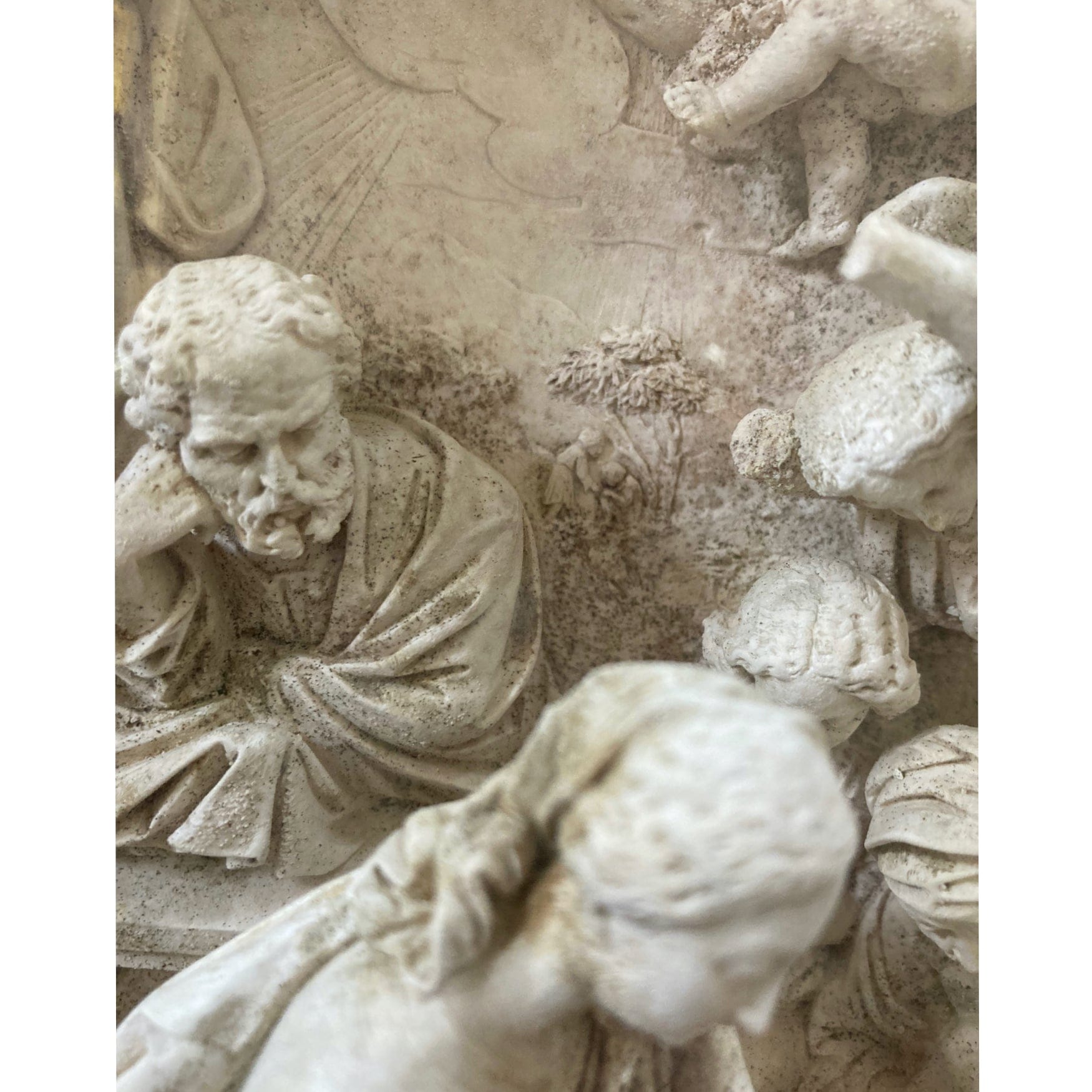 reliquaire L' Adoration Mattei Sauvageau XIXe