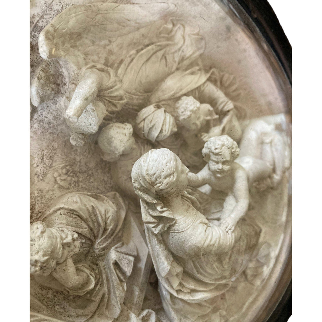 reliquaire L' Adoration Mattei Sauvageau XIXe