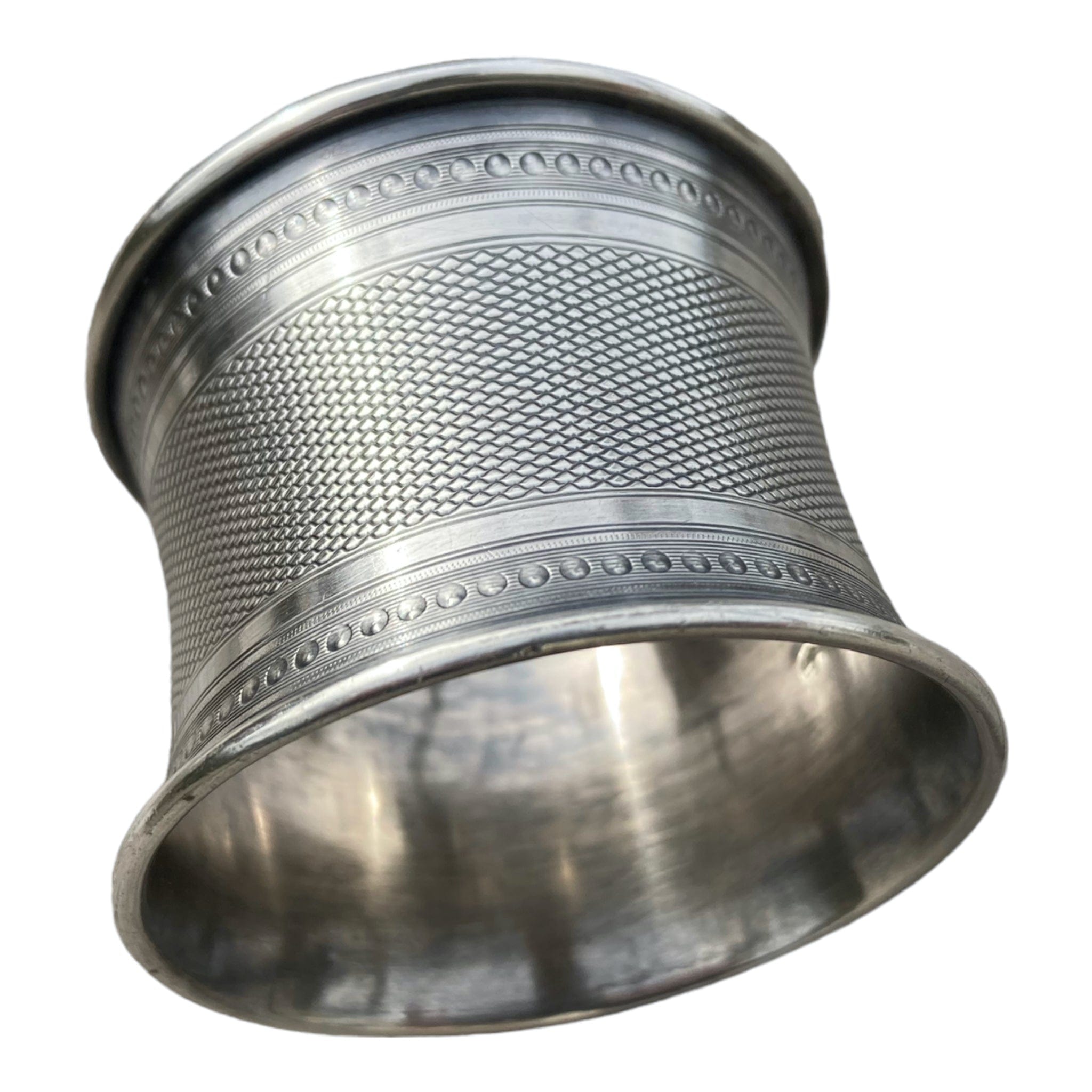 Rond de serviette argent massif