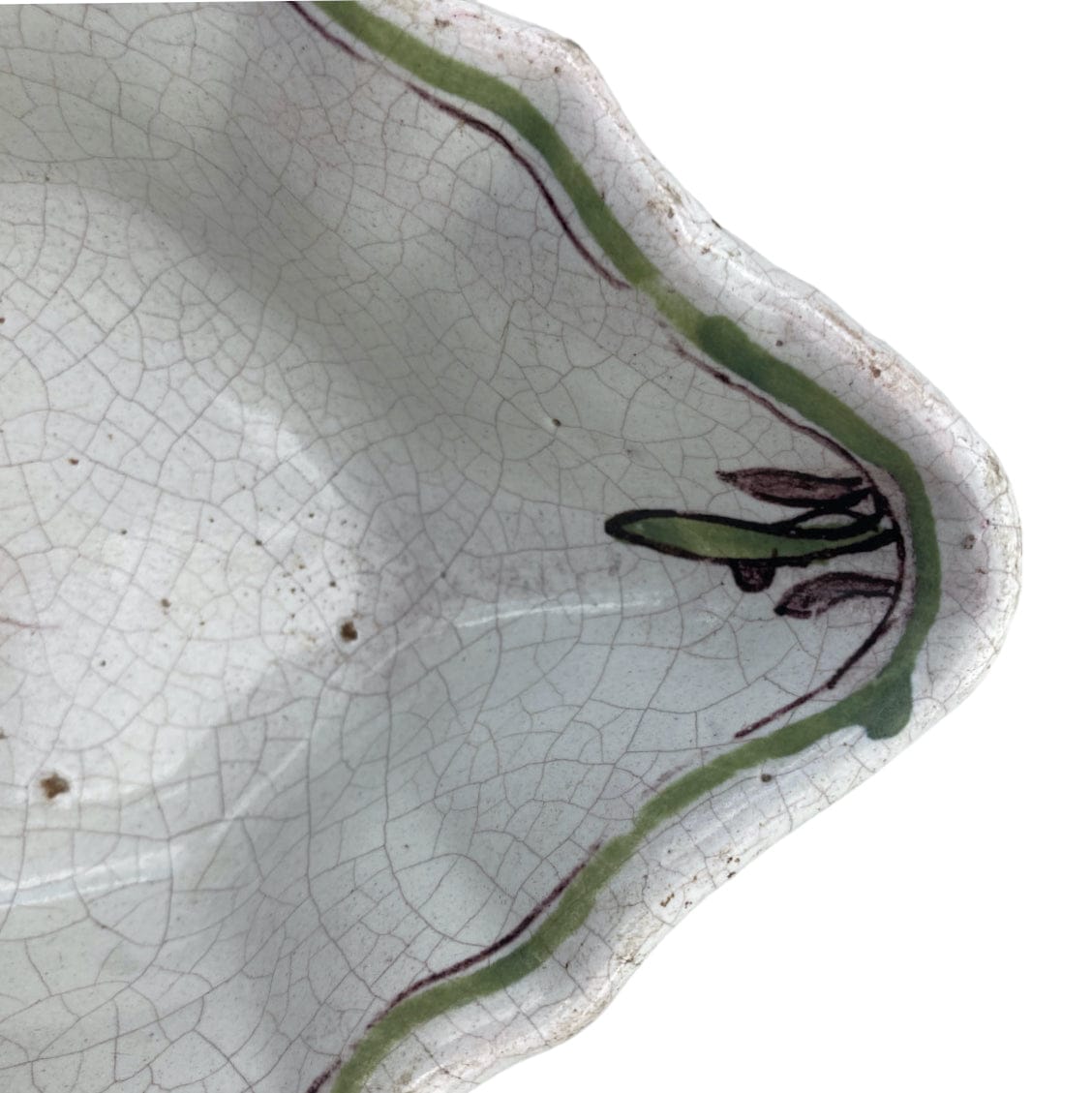 Antigua salsera de barro del siglo XVIII Bordeaux South-West