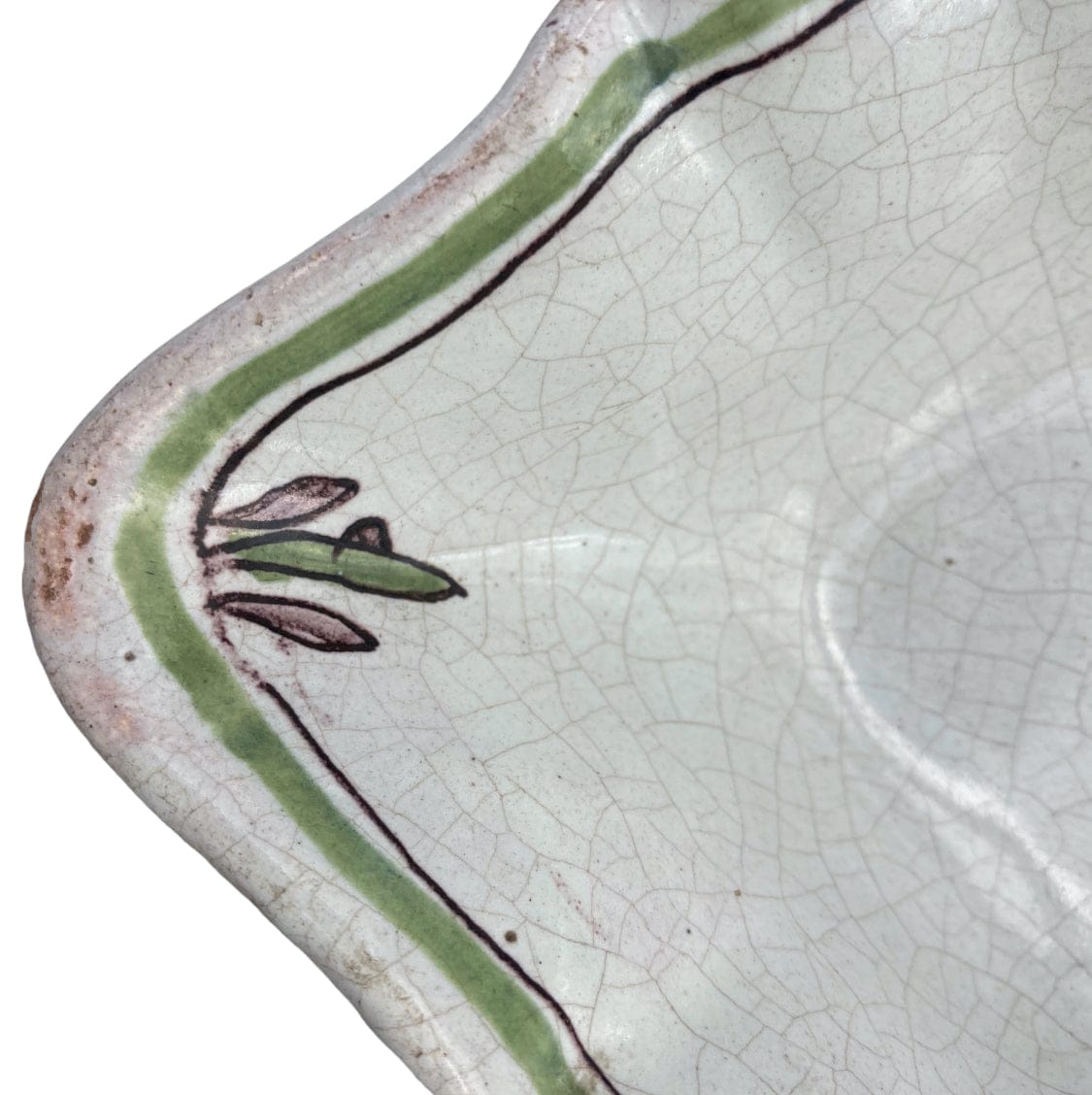 Antigua salsera de barro del siglo XVIII Bordeaux South-West