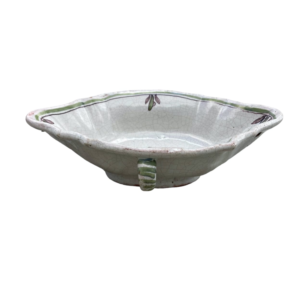 Antigua salsera de barro del siglo XVIII Bordeaux South-West