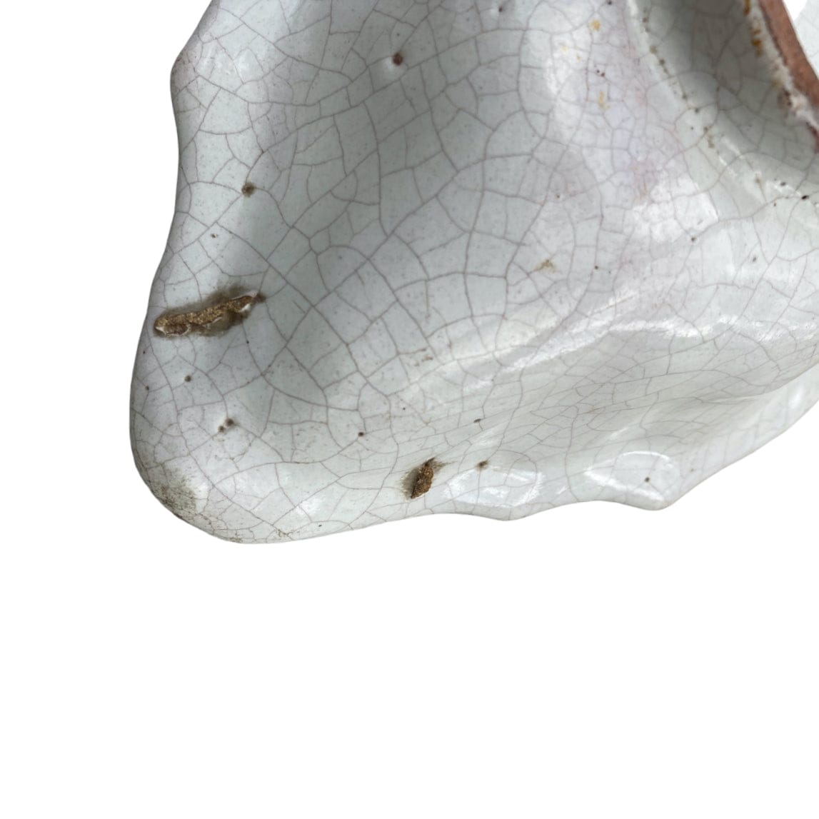 Старинный глиняный соусник 18 век Бордо Юго-Запад