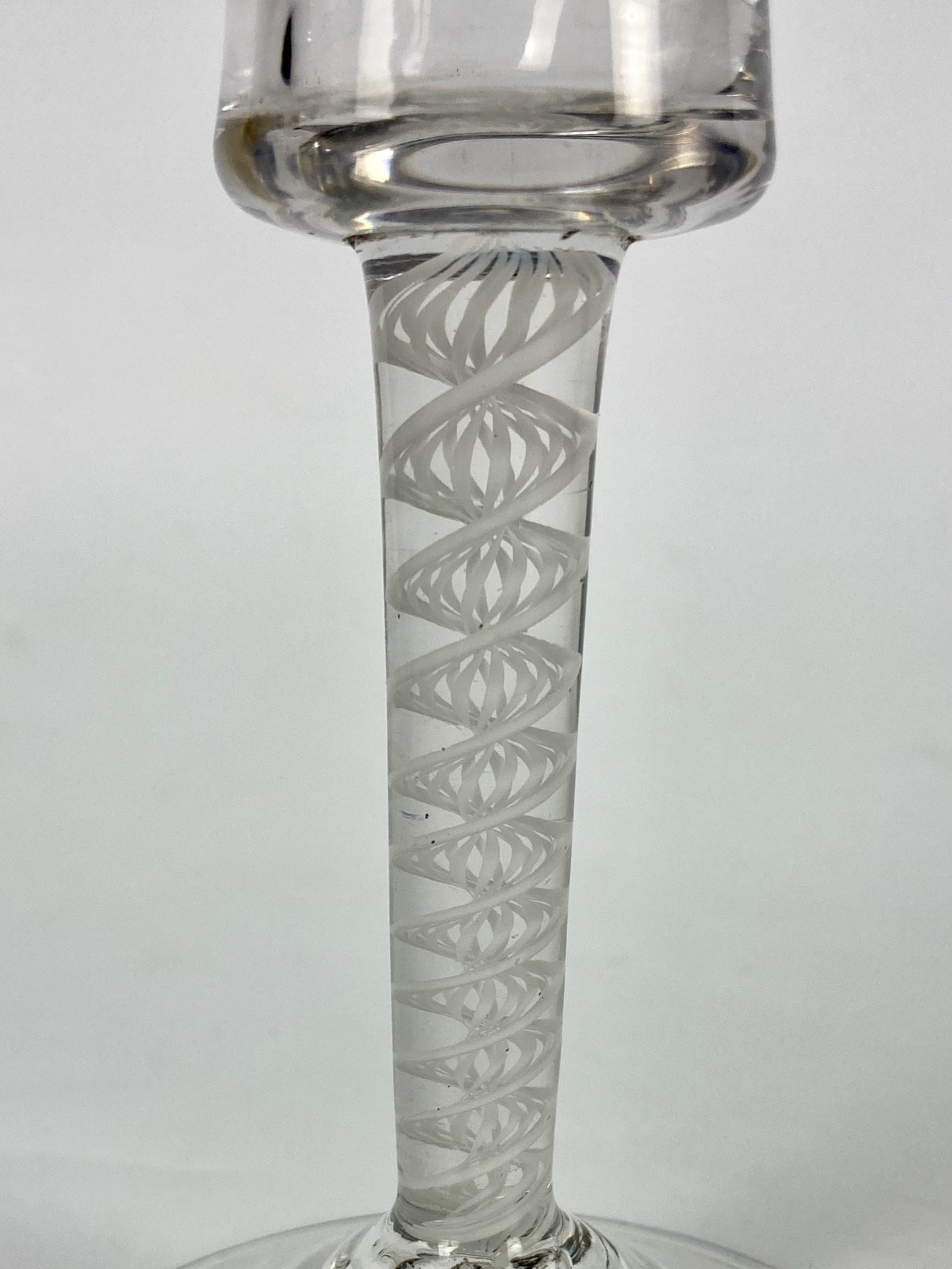 Paire de verres xviii ème slingerglas hollande