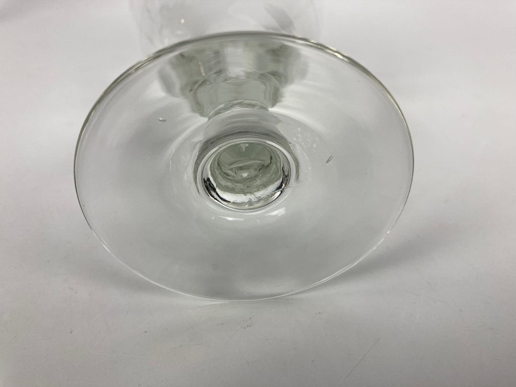 6 Verres bistrot début xxème avec trait de dose